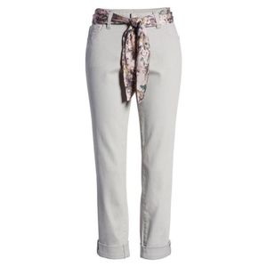 JAG Carter Girlfriend Jeans w/Satin Belt